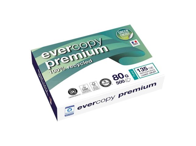 Papier CF Evercopy Prem A4 80g bc/pq500f