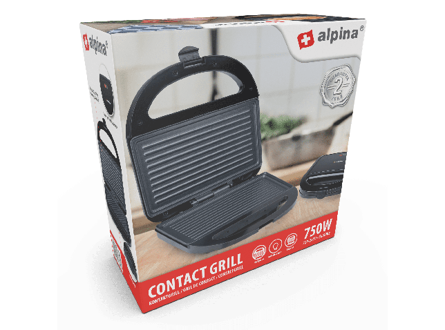 Gril de contact 750 W