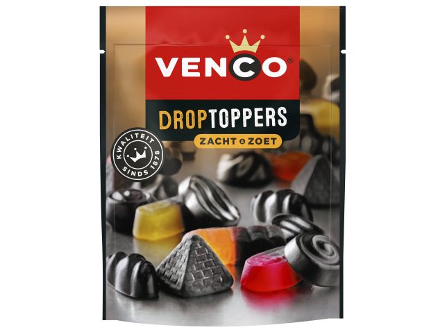 Droptoppers Zacht + Zoet 215 gram