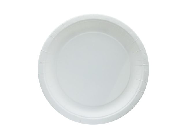 Assiette de canne sucre bio 23cm bl/p100