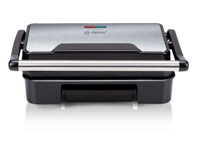 Grille de panini contact Alpina noir