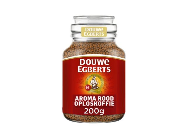 Oploskoffie Aroma Rood 200gram