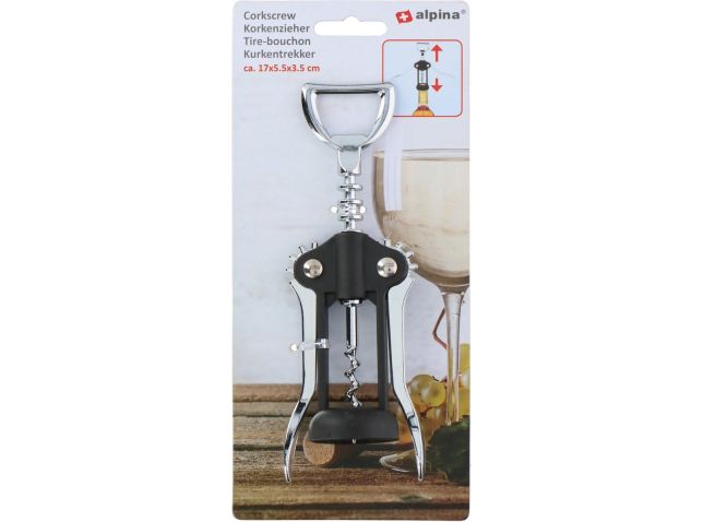 Tire-bouchon/ouvre-bouteille type A