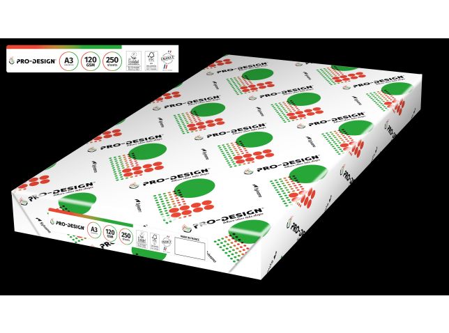 Papier Pro-Design A3 120g/pk 250f