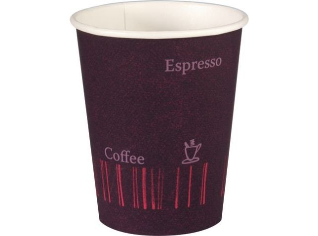 Gobelets et tasses 50 gobelets bicolores en polystyrène, 24 cl