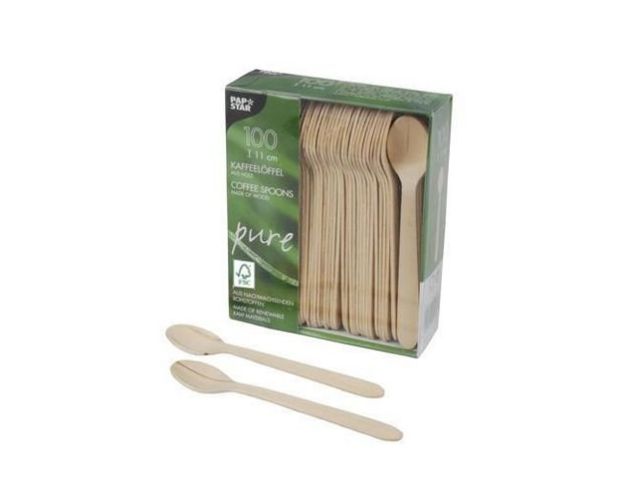 PAPSTAR pure - cuillère à café - jetable
