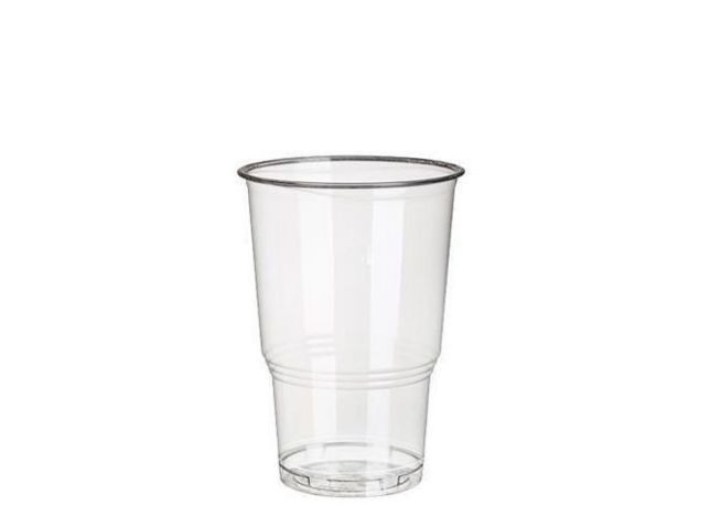 Pure tasse jetable, Dimension 7.8 cm, hauteur 11 cm, transparant