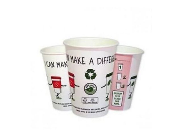 Gobelet carton MAD 180cc impr blc/bt2500