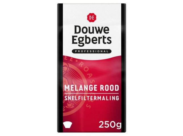 Café moulu pour filtre Marque rouge, Contenance : 24 x 250 grammes