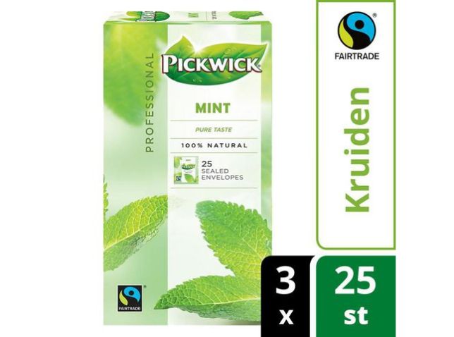 Professional Mint, sachets de thé sans théine, boîte, 38 g