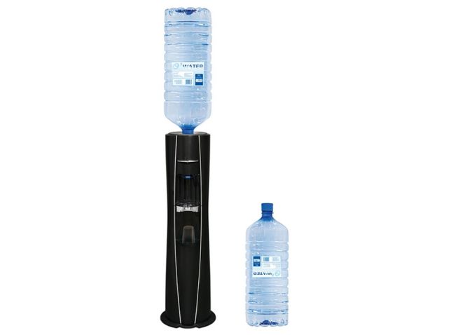 O-water waterdispenser warm en koud met compressor (zwart)