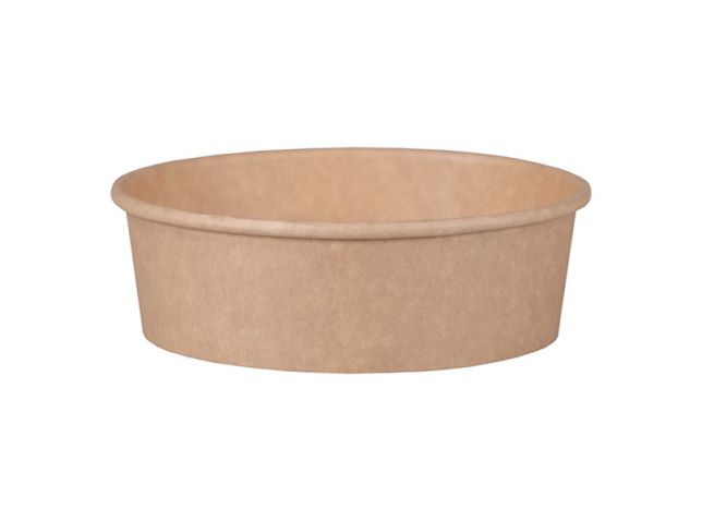 Bol poke rond kraft 500 ml (50 pièces)