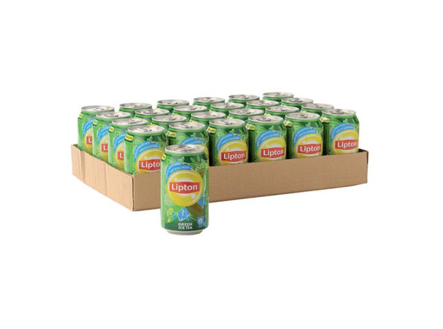 Lipton Ice Tea Green blikjes 33 cl (24 stuks)