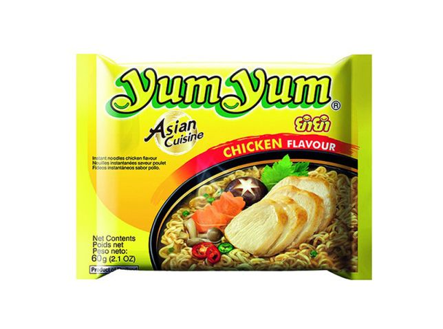 Yum Yum Noodles Soep kip (30 stuks)