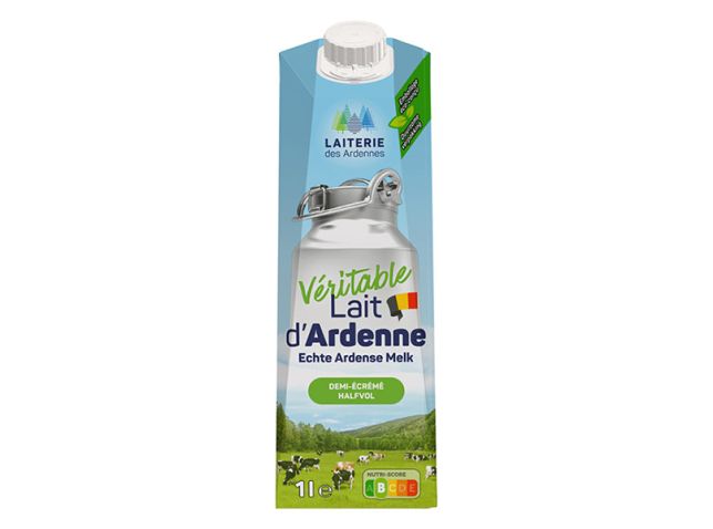 Echte Lait D'Ardenne UHT halfvolle melk 1 liter (6 stuks)
