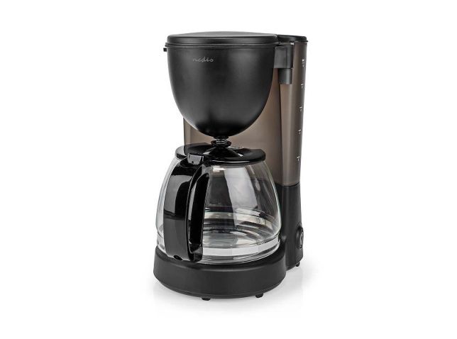 Cafetière Nedis noire 1,25 litre