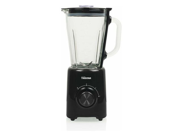 Blender | Tristar (500W, 1.5 liter, 2 snelheden, Pulseerstand, Kunststof, Glas)