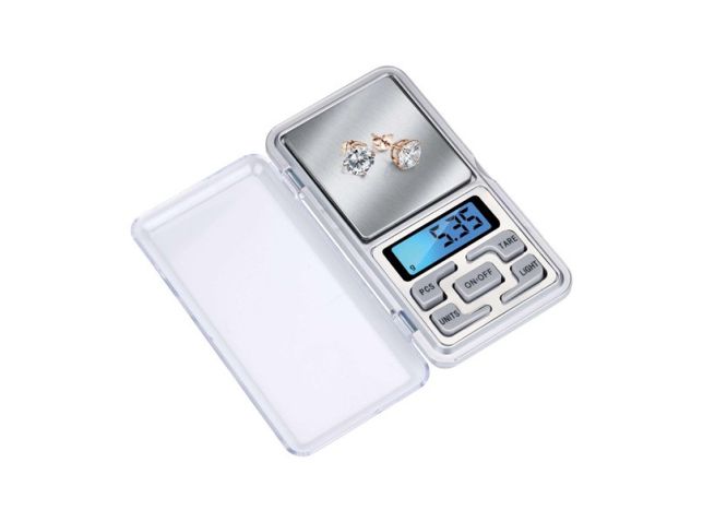 Mini balance | Alpina (Numérique, Précision, Minuteur, Thermomètre, Métal)