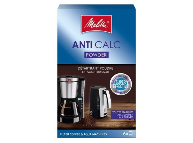 Melitta Anti-Calc poeder koffiezetapparaat (6 x 20 gram)