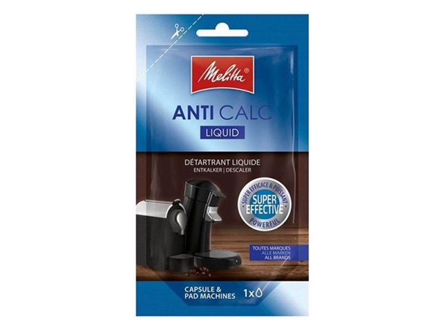 Melitta Anti-kalk vloeibare ontkalker capsule- & padmachine (100 ml)