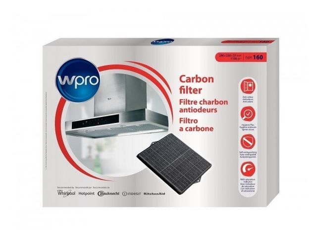 Filtre Whirlpool CHF007/2 pour hotte (1 pièce, original)