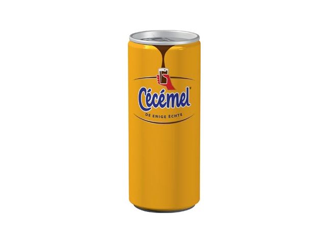 Chocolademelk, blik van 25 cl, pak van 24 stuks